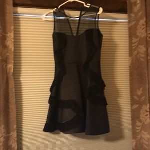 Sandro black party dress